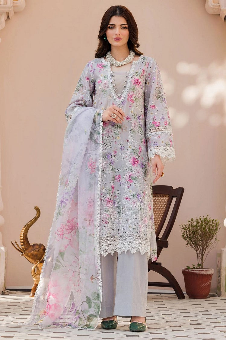 Picture of Motifz - 4625 MOONSTOON Amal Embroidered Lawn Collection - Available at Raja Sahib