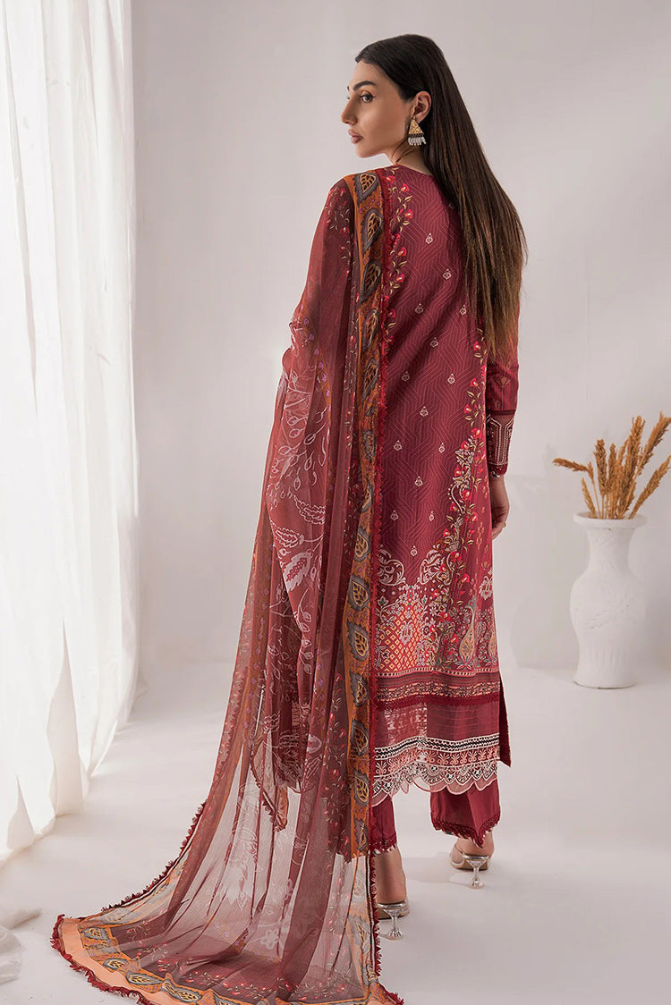 Picture of Raja Sahib - SH 05 DAHLIA Nur Embroidered Prints Lawn Collection - Available at Raja Sahib