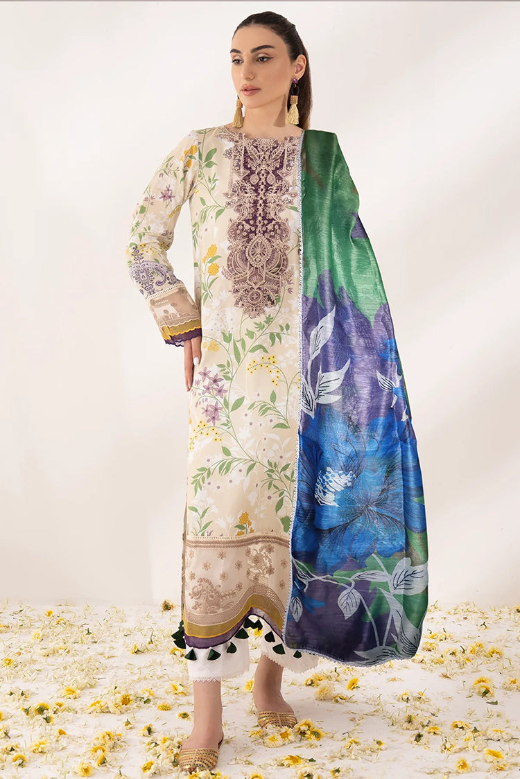 Picture of Raja Sahib - SH 08 ZINNIA Nur Embroidered Prints Lawn Collection - Available at Raja Sahib