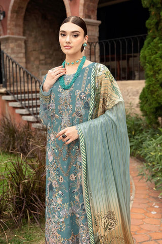 Picture of Ramsha - Y 907 Riwayat Luxury Lawn Collection Vol 9 - Available at Raja Sahib