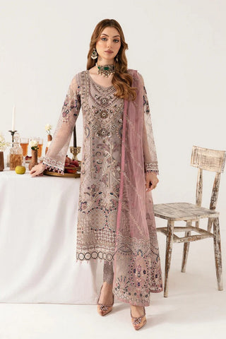 Picture of Ramsha - M 1110 Minhal Embroidered Chiffon Collection Vol 11 - Available at Raja Sahib