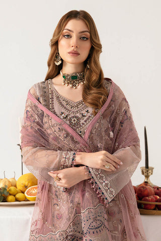 Picture of Ramsha - M 1110 Minhal Embroidered Chiffon Collection Vol 11 - Available at Raja Sahib