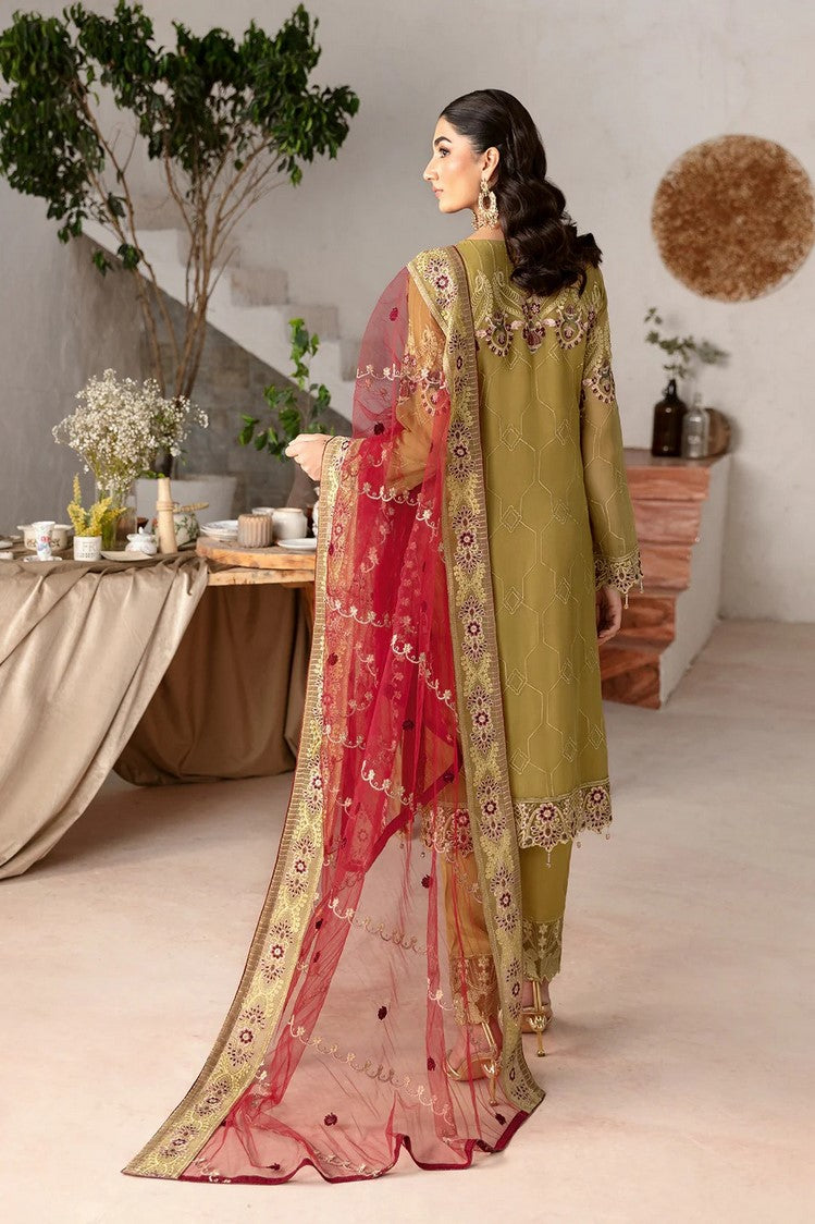 Picture of Ramsha - D 1203 Rangoon Embroidered Chiffon Collection Vol 12 - Available at Raja Sahib