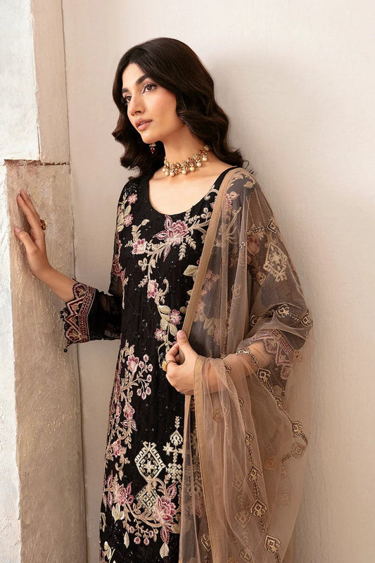 Picture of Ramsha - D 1204 Rangoon Embroidered Chiffon Collection Vol 12 - Available at Raja Sahib