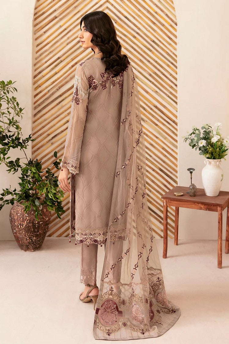 Picture of Ramsha - D 1206 Rangoon Embroidered Chiffon Collection Vol 12 - Available at Raja Sahib