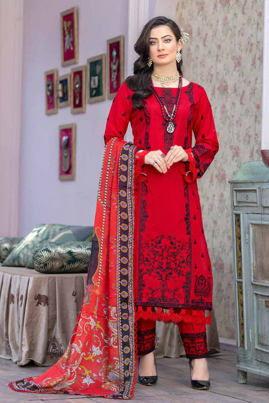 Picture of Banafsheh - BNR 177 Riwayat Khas Luxury Lawn Collection Vol 2 - Available at Raja Sahib