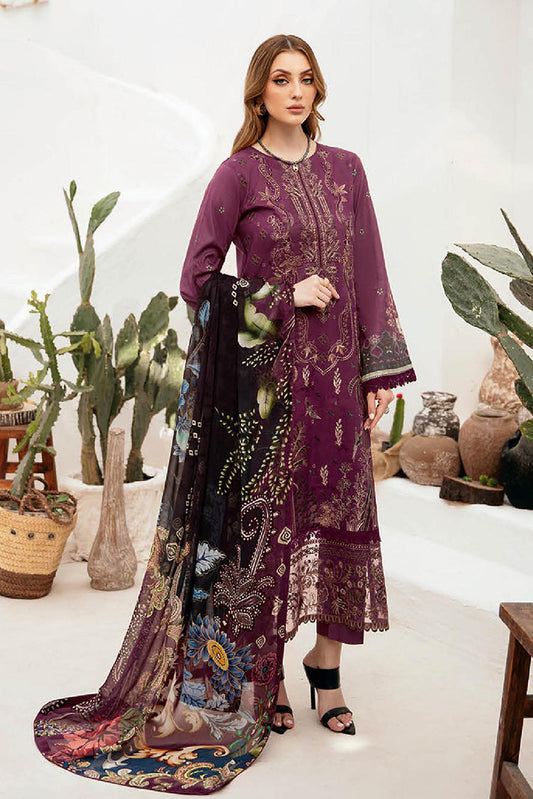 Picture of Ramsha - G 205 Ghazal Luxury Lawn Collection Vol 2 - Available at Raja Sahib