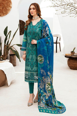 G 206 Ghazal Luxury Lawn Collection Vol 2