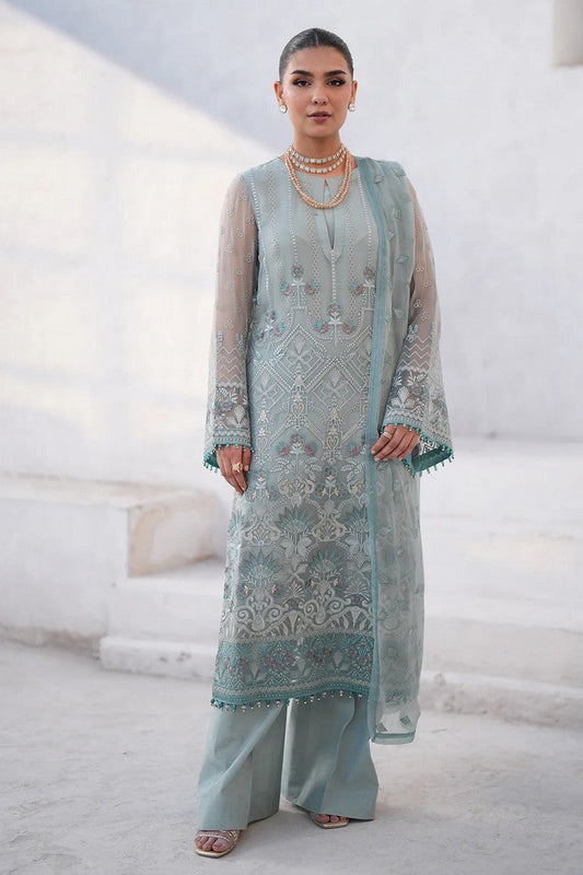 Picture of Flossie - K 1507 IZARA Kuch Khaas Embroidered Chiffon Collection Vol 15 - Available at Raja Sahib