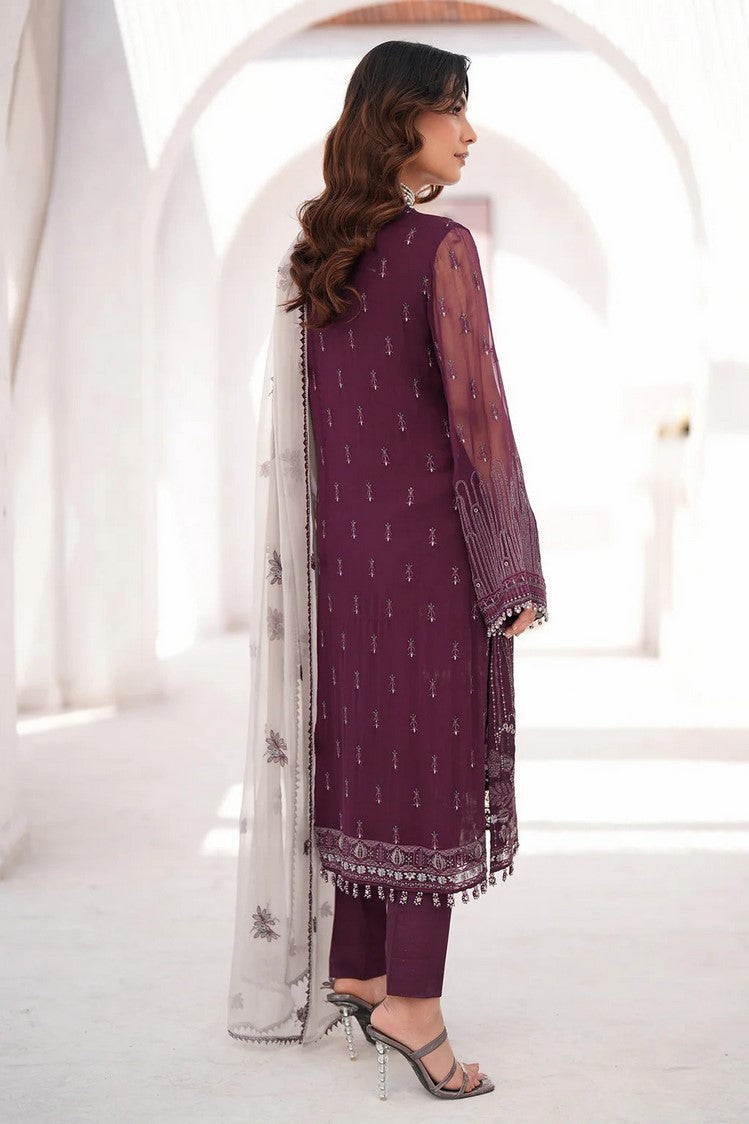 Picture of Flossie - K 1509 CLAIRE Kuch Khaas Embroidered Chiffon Collection Vol 15 - Available at Raja Sahib