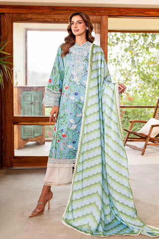 Picture of Sablevogue - SSC-05-24 Flower Of Paradise Shiree Embroidered Lawn Collection - Available at Raja Sahib