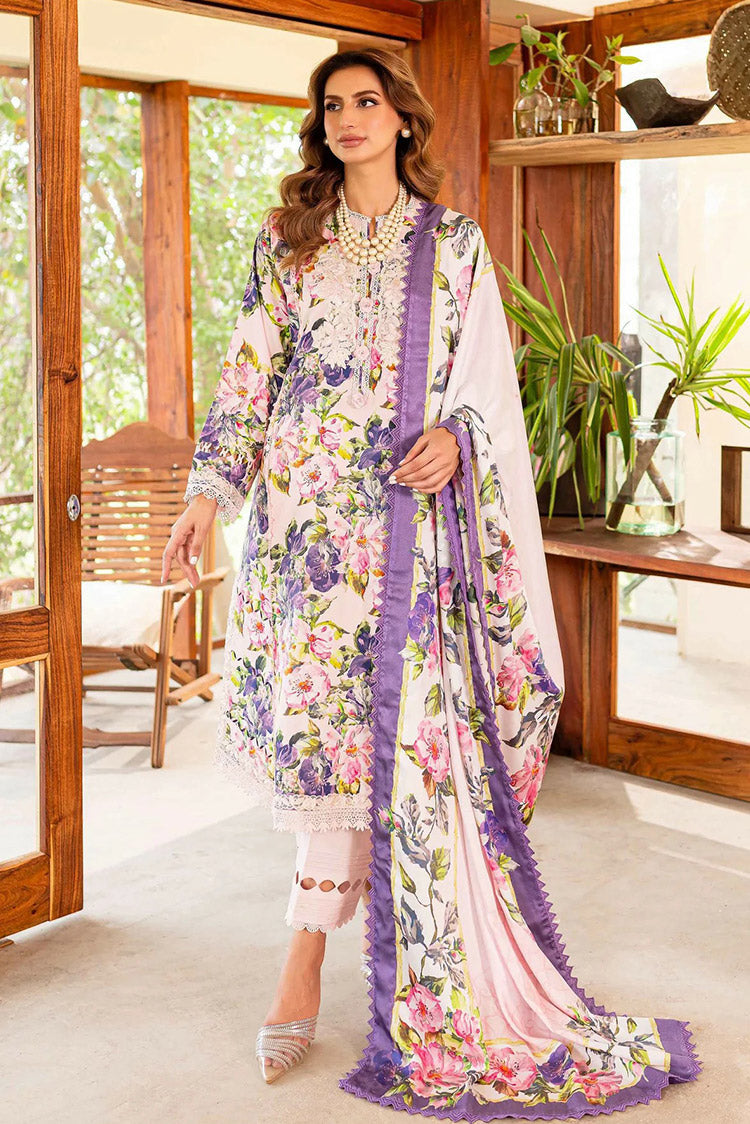 Picture of Sablevogue - SSC-07-24 Pink Gardenia Shiree Embroidered Lawn Collection - Available at Raja Sahib