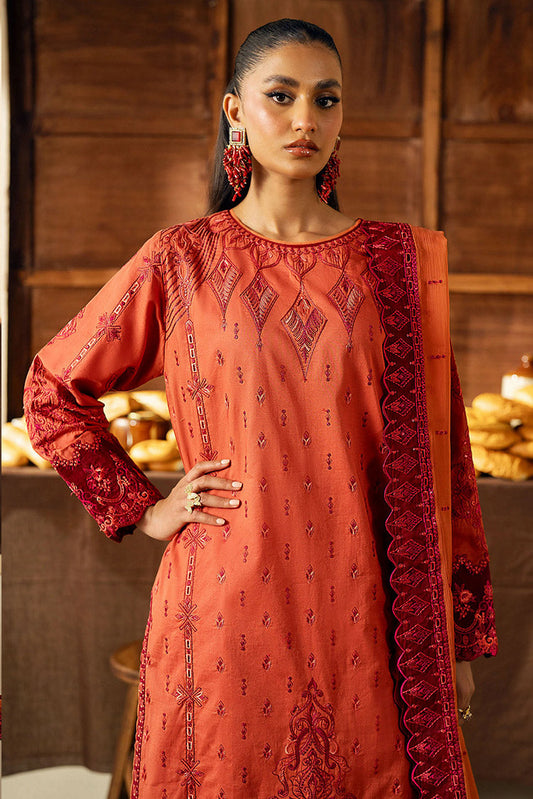 Picture of Maryum N Maria - MS24 628 Summer Fig Faina Eid ul Azha Luxury Lawn Collection Chapter 1 - Available at Raja Sahib