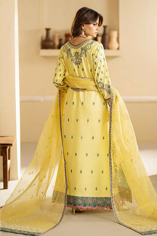 Picture of Maryum N Maria - MS24 635 Yellow IRIS Vera Eid ul Azha Luxury Lawn Collection Chapter 1 - Available at Raja Sahib