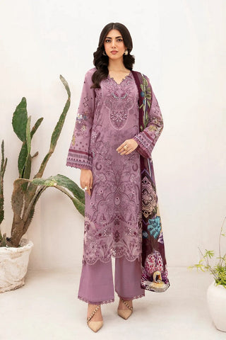 Picture of Ramsha - Z 1103 Mashaal Luxury Lawn Collection Vol 11 - Available at Raja Sahib