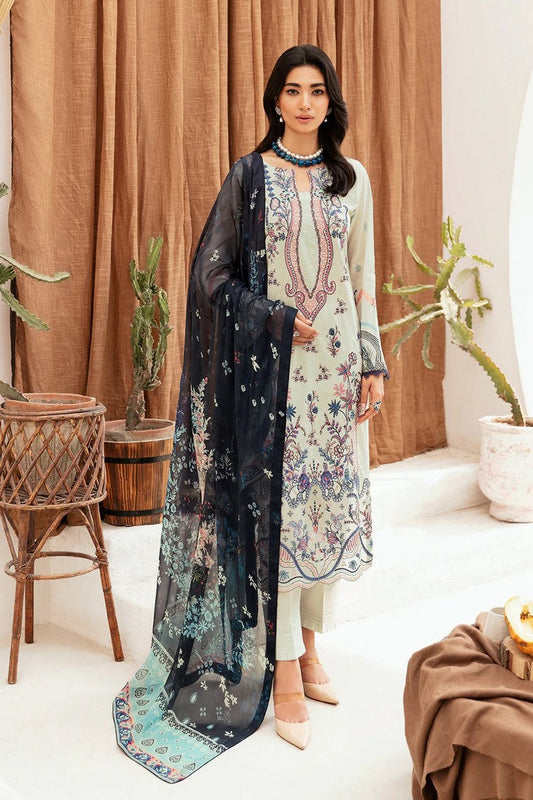 Picture of Ramsha - Z 1107 Mashaal Luxury Lawn Collection Vol 11 - Available at Raja Sahib