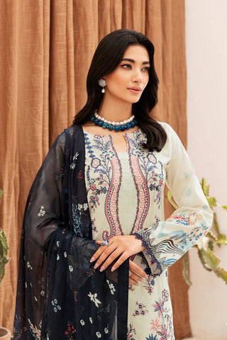 Picture of Ramsha - Z 1107 Mashaal Luxury Lawn Collection Vol 11 - Available at Raja Sahib