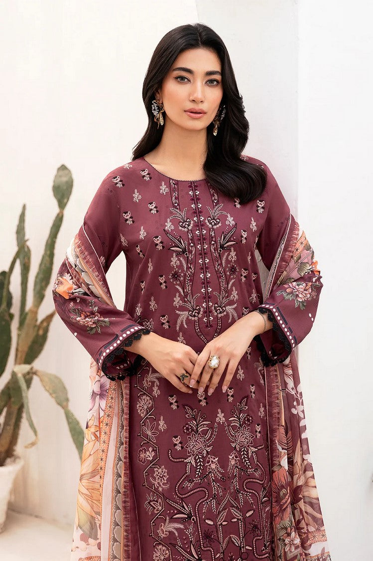 Picture of Ramsha - Z 1108 Mashaal Luxury Lawn Collection Vol 11 - Available at Raja Sahib