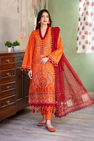 Picture of Azu - 05 Nahal Ravena Luxury Lawn Collection - Available at Raja Sahib