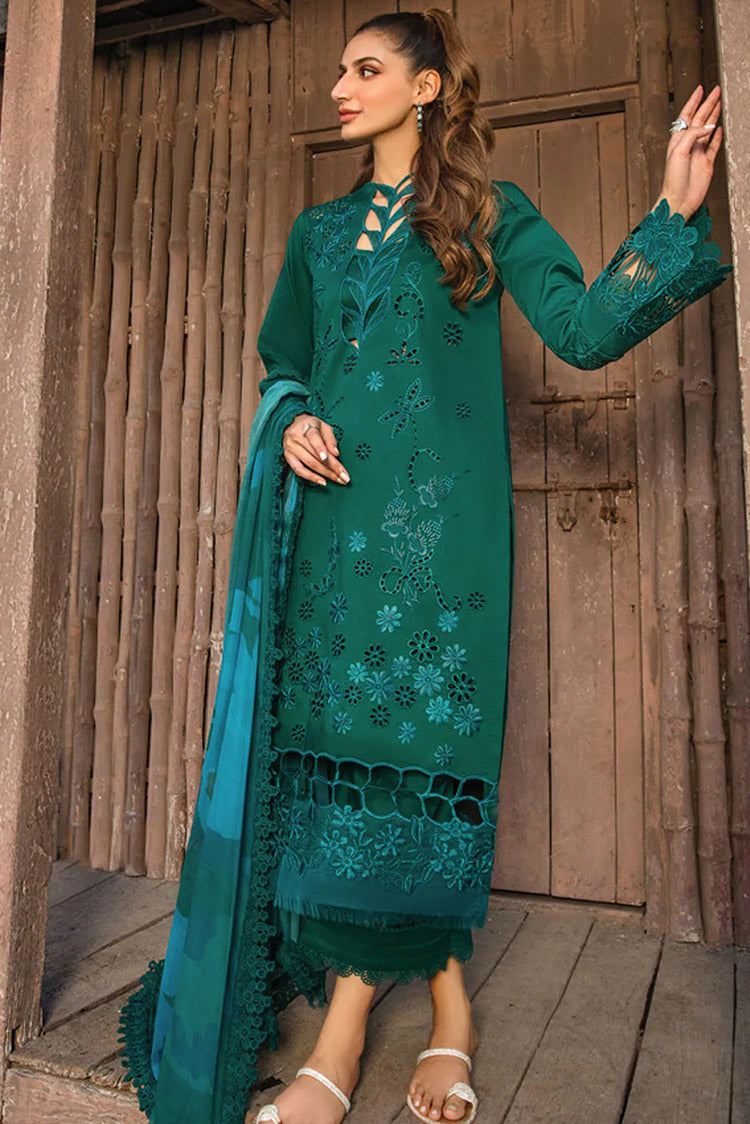 Picture of Rang Rasiya - 13 Jade Carnation Festive Edit - Available at Raja Sahib