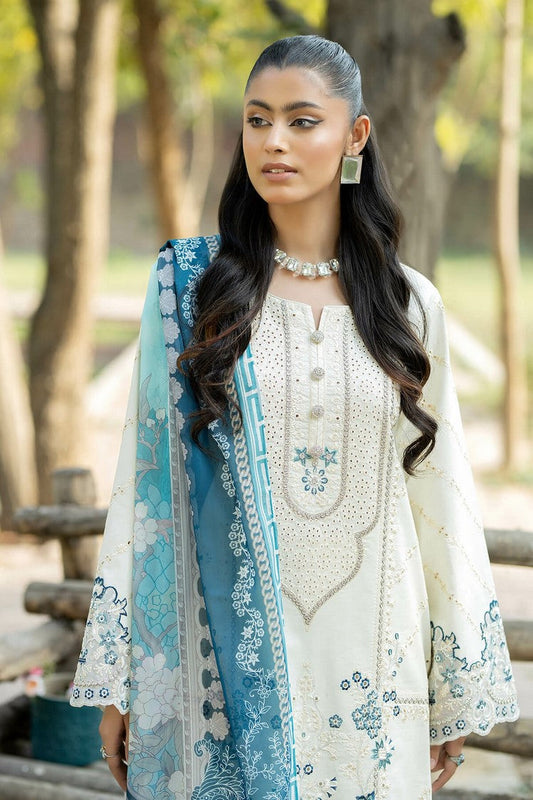 Picture of Serene - SL 69 Nigaar Subah E Roshan Luxury Lawn Collection - Available at Raja Sahib