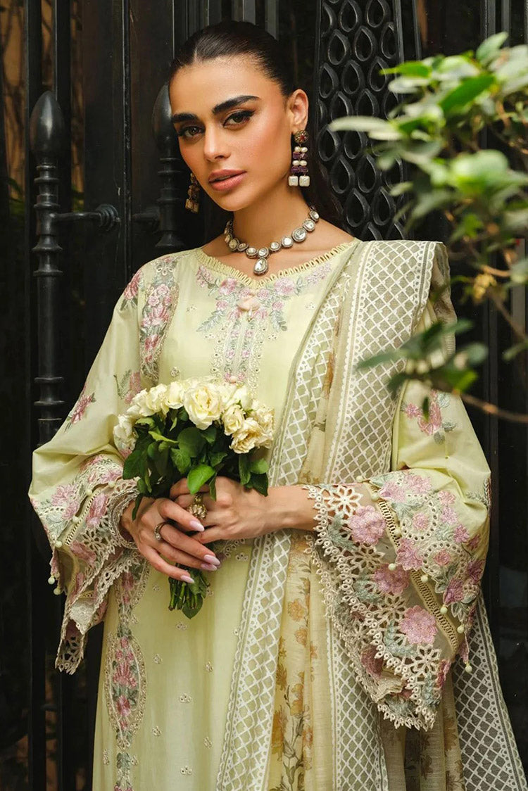 Picture of Paras - PR 04 Daffodil Dew La Gardenia Luxury Eid Lawn Collection - Available at Raja Sahib