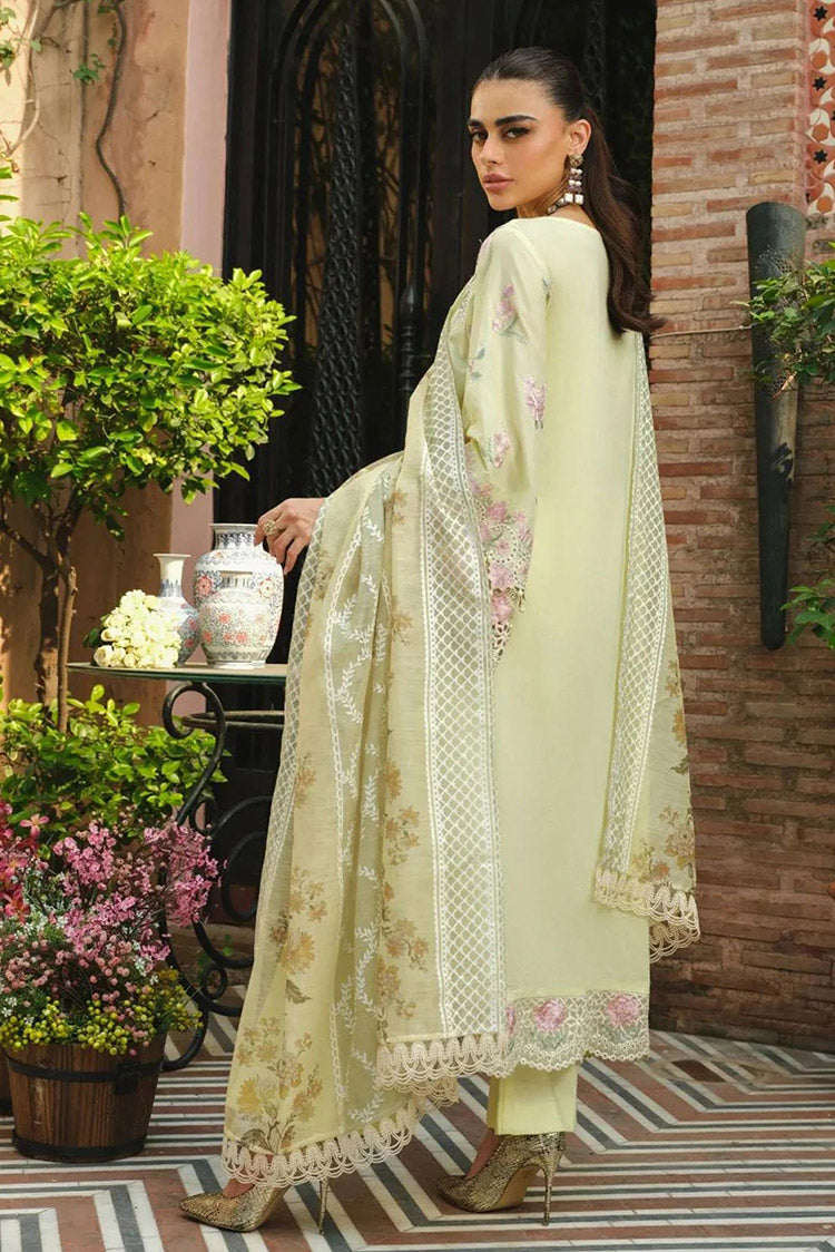 Picture of Paras - PR 04 Daffodil Dew La Gardenia Luxury Eid Lawn Collection - Available at Raja Sahib