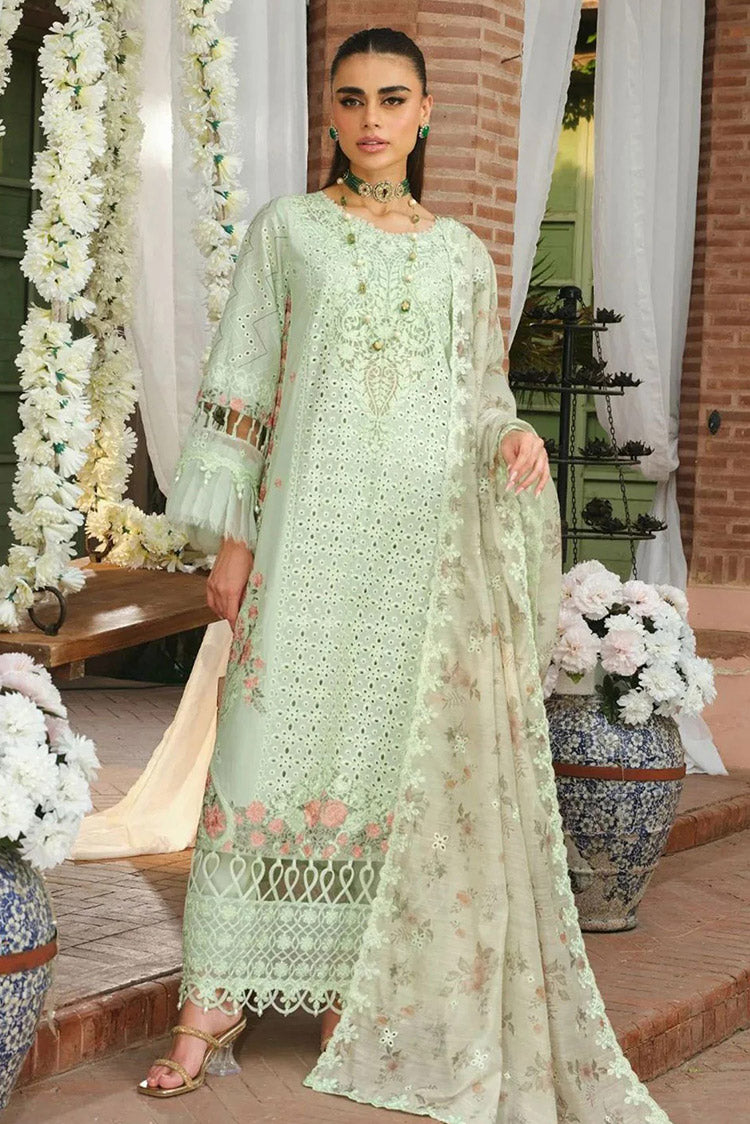 Picture of Paras - PR 06 Blissful Breeze La Gardenia Luxury Eid Lawn Collection - Available at Raja Sahib