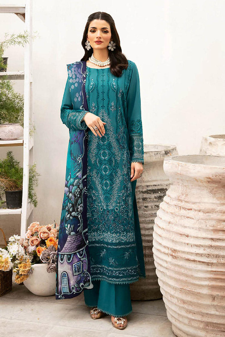 Picture of Ramsha - Z 902 Andaaz Luxury Lawn Collection Vol 9 - Available at Raja Sahib