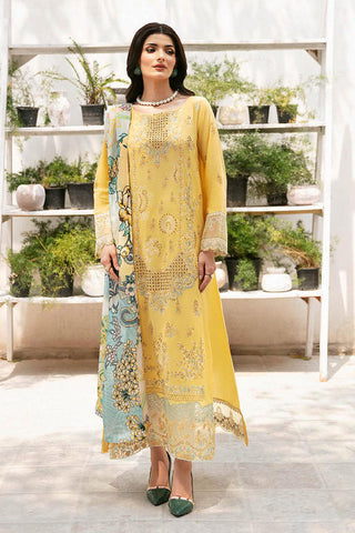 Picture of Ramsha - Z 910 Andaaz Luxury Lawn Collection Vol 9 - Available at Raja Sahib