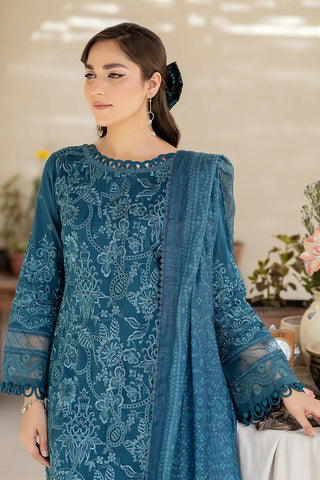 Picture of House of Nawab - 10 QARIN Zora Luxury Lawn Collection - Available at Raja Sahib