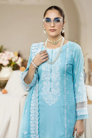 Picture of House of Nawab - 04 QAILAH Zora Luxury Lawn Collection - Available at Raja Sahib