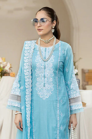 Picture of House of Nawab - 04 QAILAH Zora Luxury Lawn Collection - Available at Raja Sahib