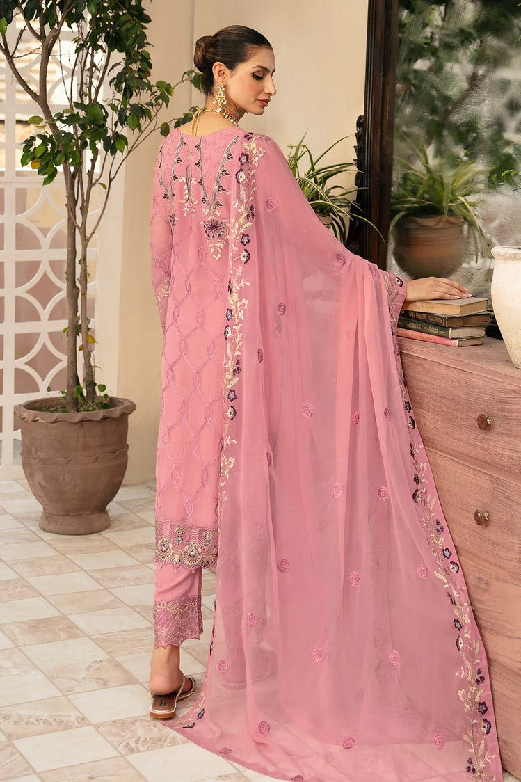 Picture of Ramsha - A 909 Chevron Embroidered Chiffon Collection Vol 9 - Available at Raja Sahib