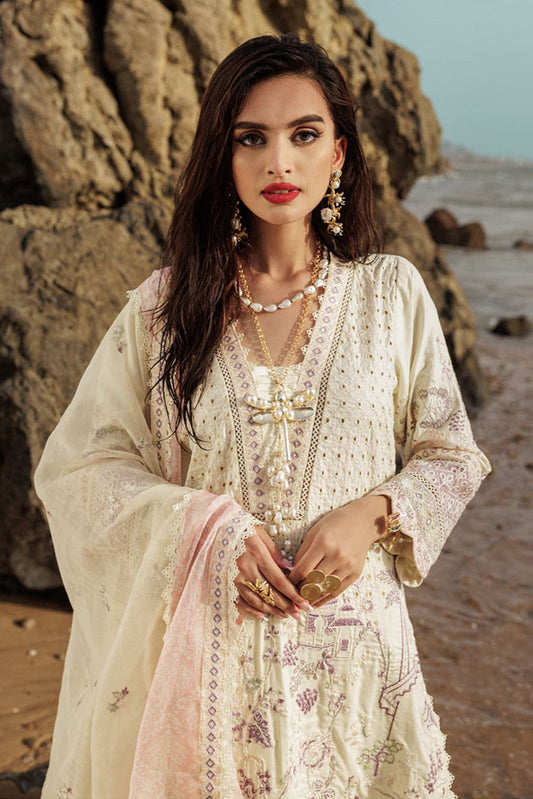 Picture of Zebtan - ZL-01 Luxury Lawn Collection Vol 2 - Available at Raja Sahib