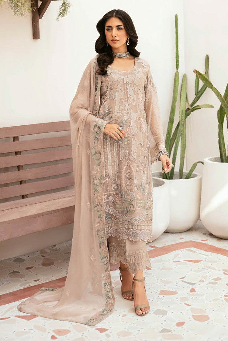 Picture of Ramsha - F 2601 Embroidered Chiffon Collection Vol 26 - Available at Raja Sahib