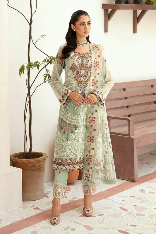 Picture of Ramsha - F 2607 Embroidered Chiffon Collection Vol 26 - Available at Raja Sahib