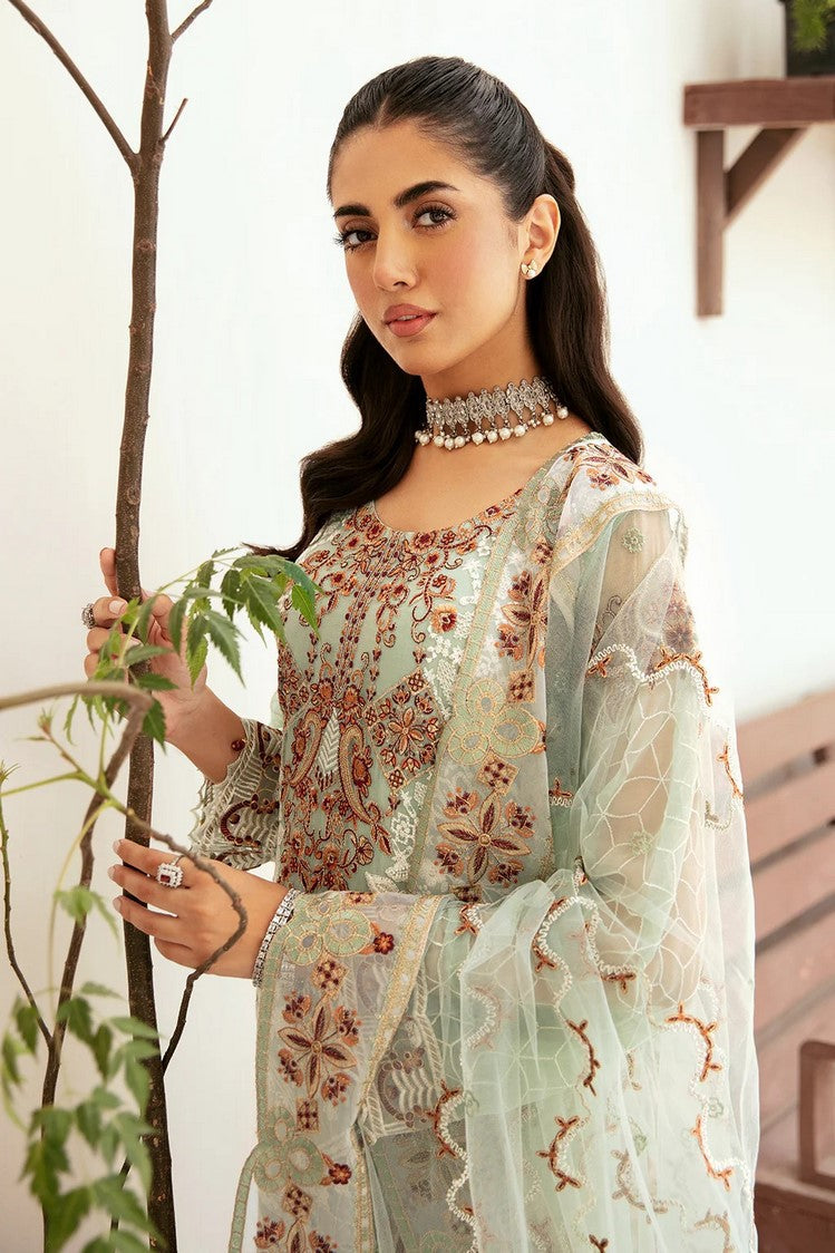 Picture of Ramsha - F 2607 Embroidered Chiffon Collection Vol 26 - Available at Raja Sahib