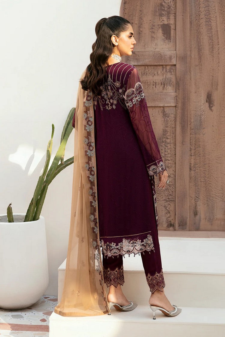 Picture of Ramsha - F 2608 Embroidered Chiffon Collection Vol 26 - Available at Raja Sahib