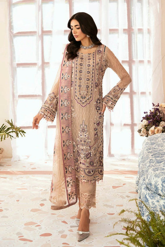 Picture of Ramsha - F 2611 Embroidered Chiffon Collection Vol 26 - Available at Raja Sahib