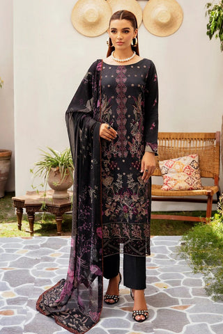 L 1205 Mashaal Luxury Lawn Collection Vol 12