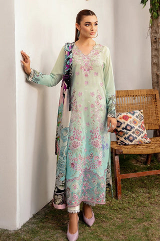 L 1206 Mashaal Luxury Lawn Collection Vol 12