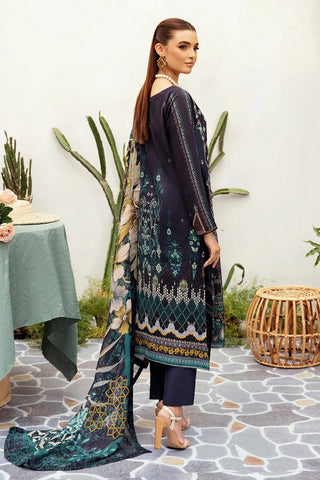 Ramsha -L 1207 Mashaal Luxury Lawn Collection Vol 12