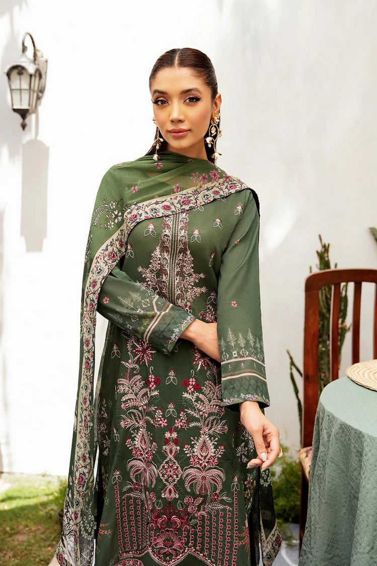 Picture of Ramsha -L 1210 Mashaal Luxury Lawn Collection Vol 12 - Available at Raja Sahib