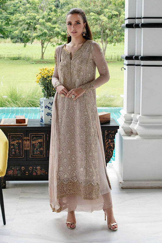 Picture of Freesia - SHIRIN FW23 502 Intira Luxury Premium Chiffon Collection - Available at Raja Sahib