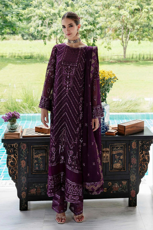 Picture of Freesia - LAYLA FW23 506 Intira Luxury Premium Chiffon Collection - Available at Raja Sahib