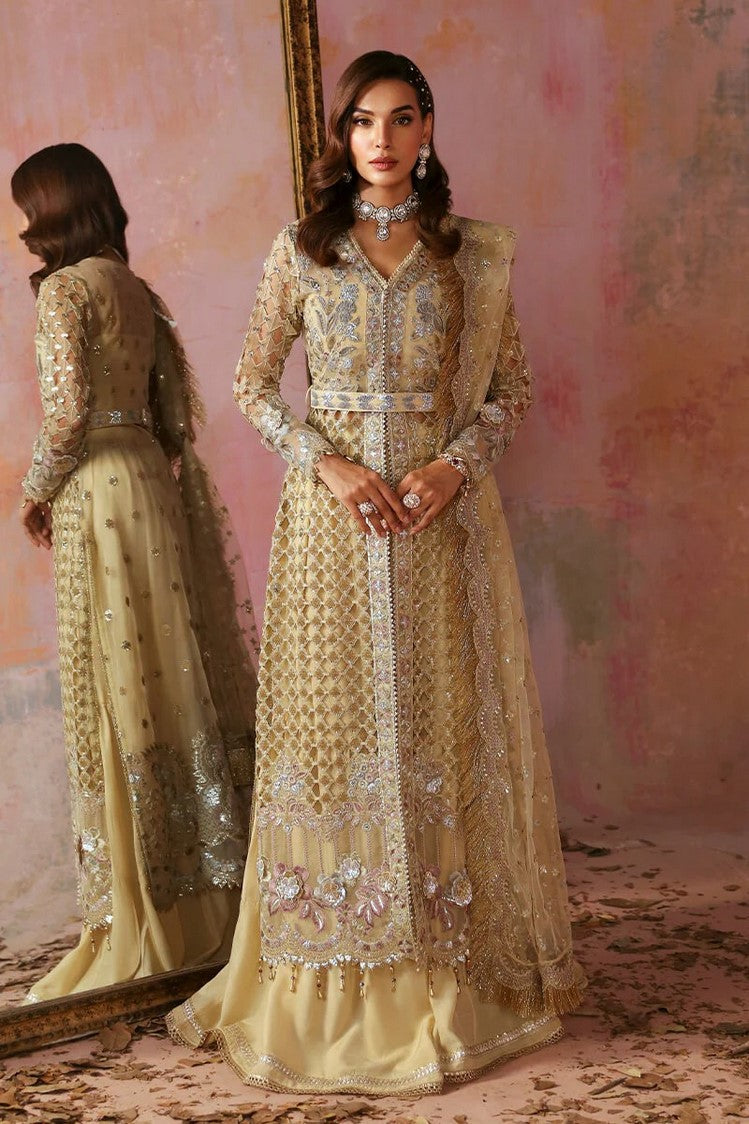 Picture of Sardinia - Tara Festive Collection - D-01 Glimmer - Unstitched - Available at Raja Sahib