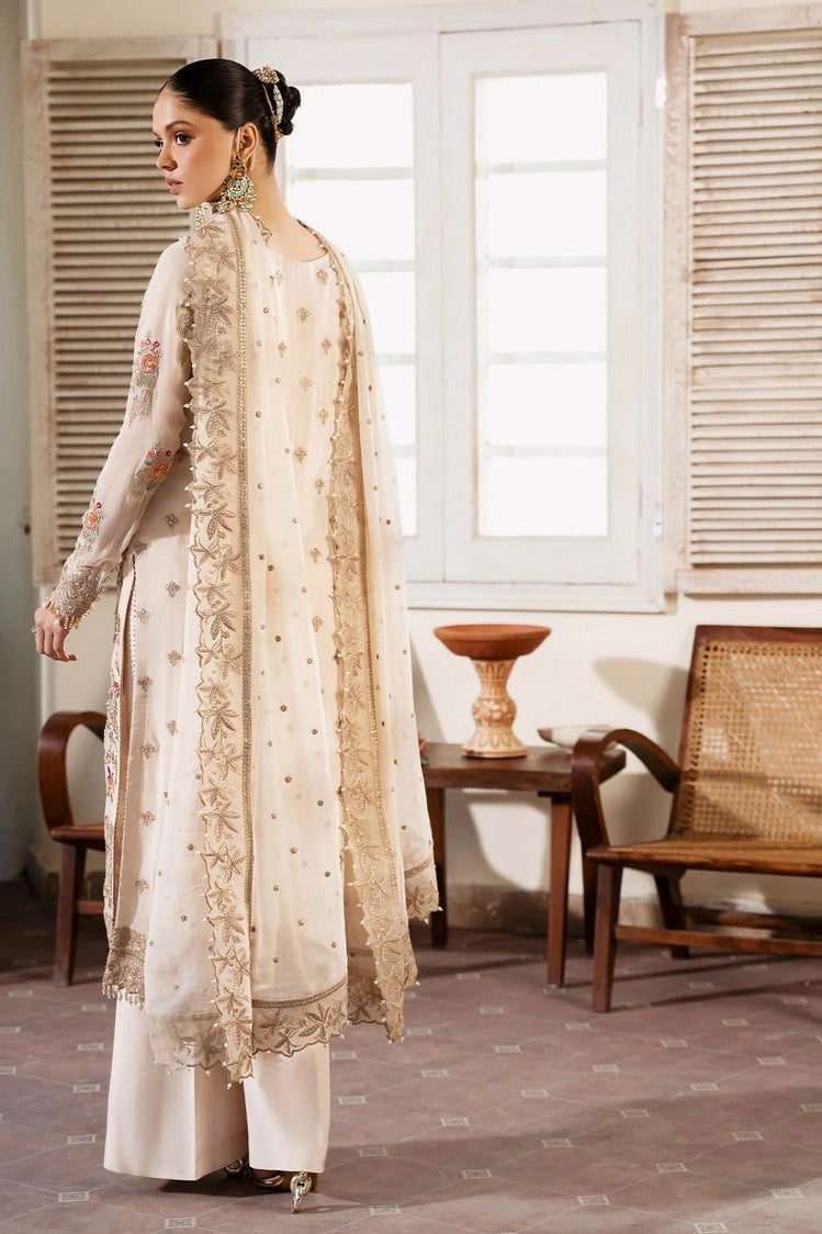 Picture of Serene - Muse Luxury Chiffon Collection - S-1081 Perle - Unstitched - Available at Raja Sahib