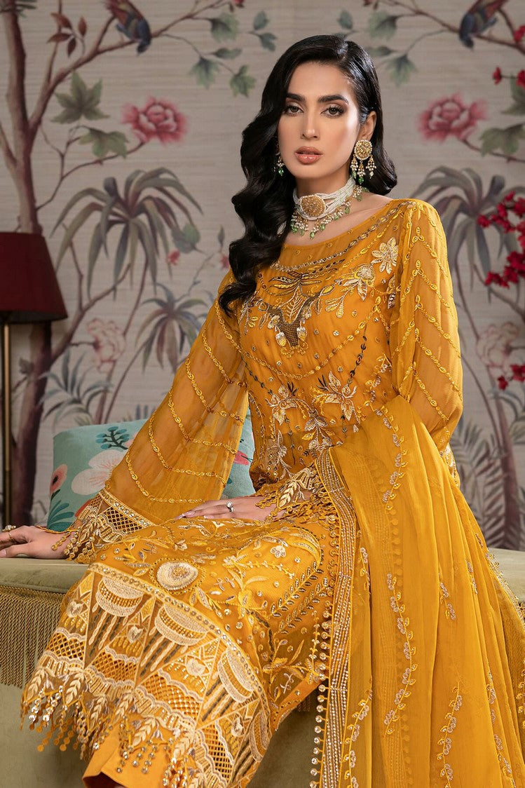 Picture of Janique - JJ Embelished Luxury Chiffon Collection Vol 3 - D 023 - Unstitched - Available at Raja Sahib