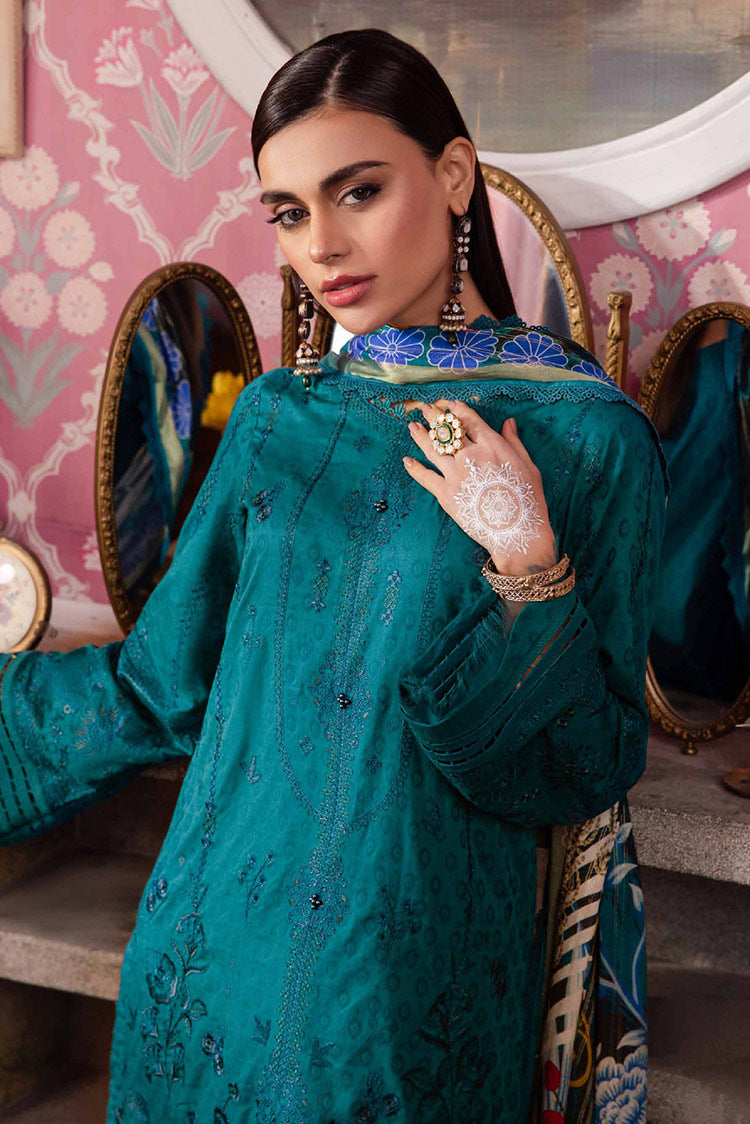 Picture of <!--rr-->Nureh - NS 110 Maya Embroidered Dobby Lawn Collection Vol 1 - Available at Raja Sahib